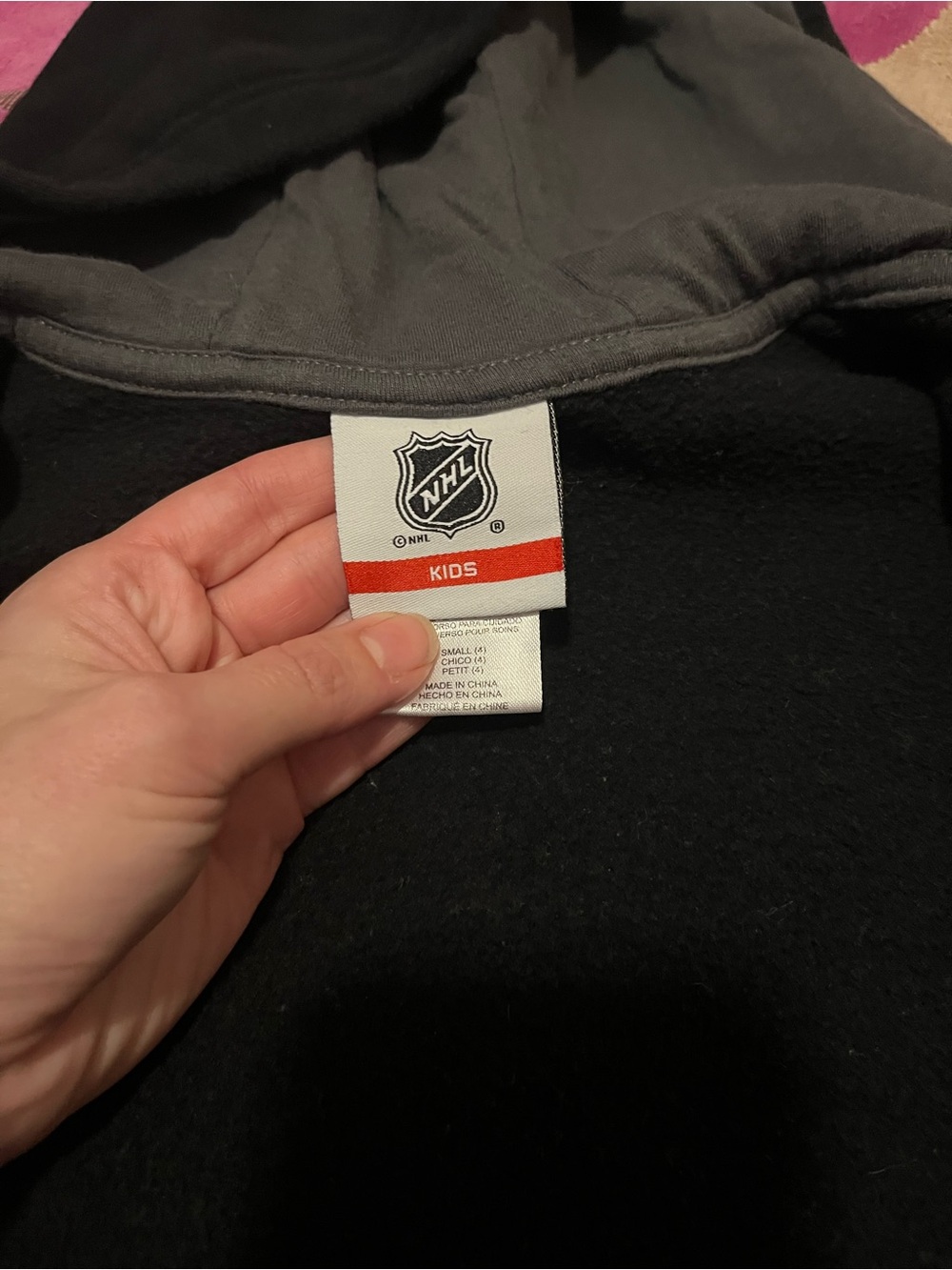 NHL Vegas Golden Knights Preschool Face Off Full-Zip Hoodie - Picture 6 of 14